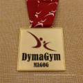 Пользовательские высокое качество золото спортивная гимнастика медаль с Талреп сублимации